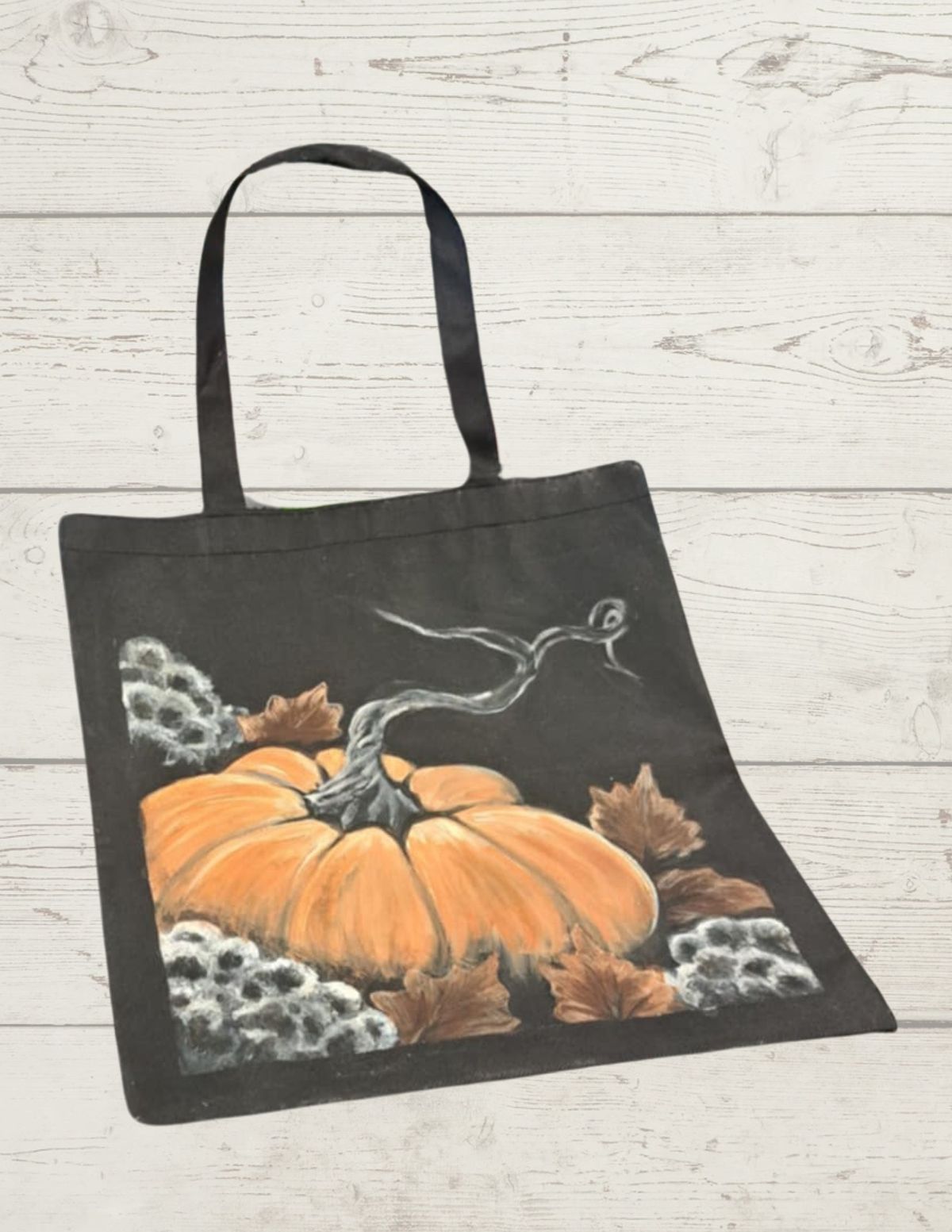 "Packing in Pumpkins" Canvas Bag Class -- a Wines and Designs Event