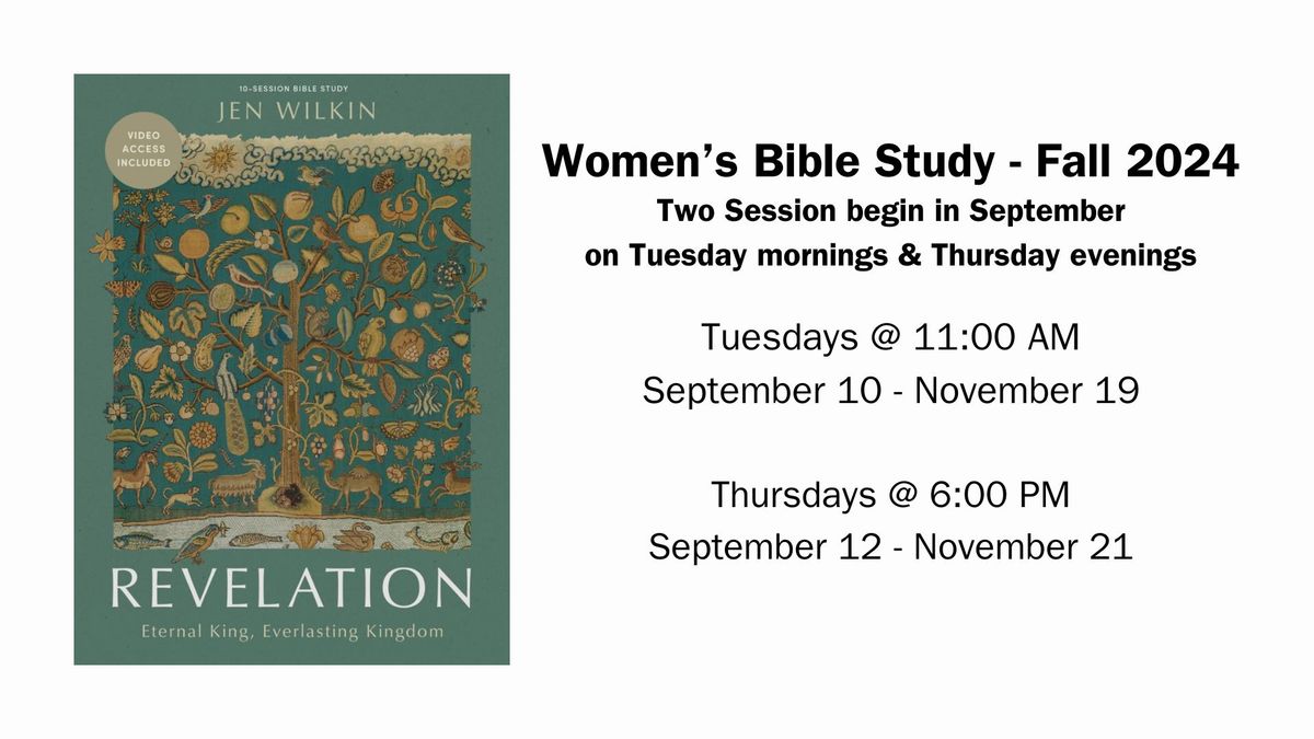 Women's Bible Study Thursday Night Session