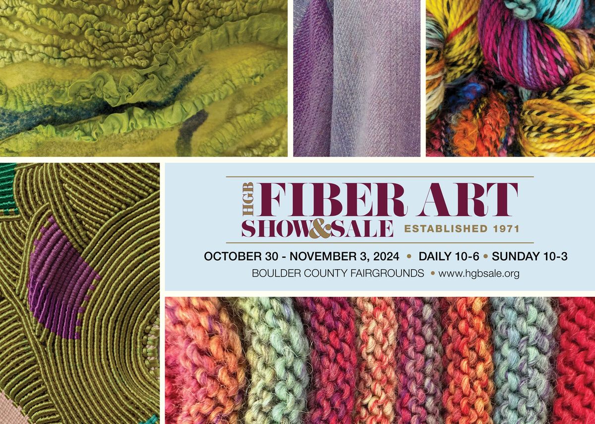 2024 HGB Fiber Art Show & Sale - A Celebration of Fiber Arts