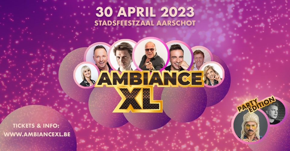 AmbianceXL, Stadsfeestzaal Aarschot, 30 April 2023