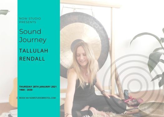 Full Moon Sound Bath Online with Tallulah Rendall