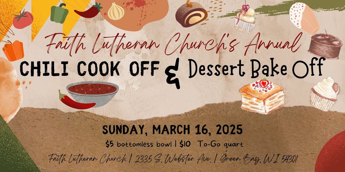 Chili Cook Off & Dessert Bake Off