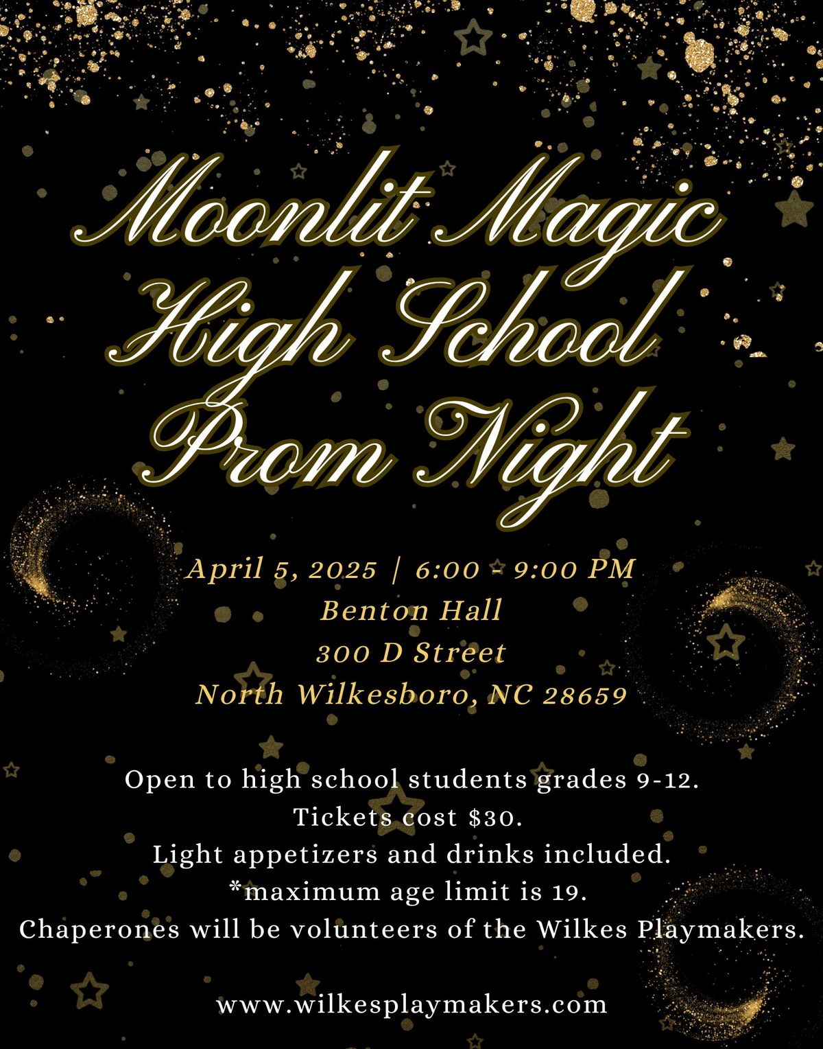 Moonlit Magic Homeschool Prom