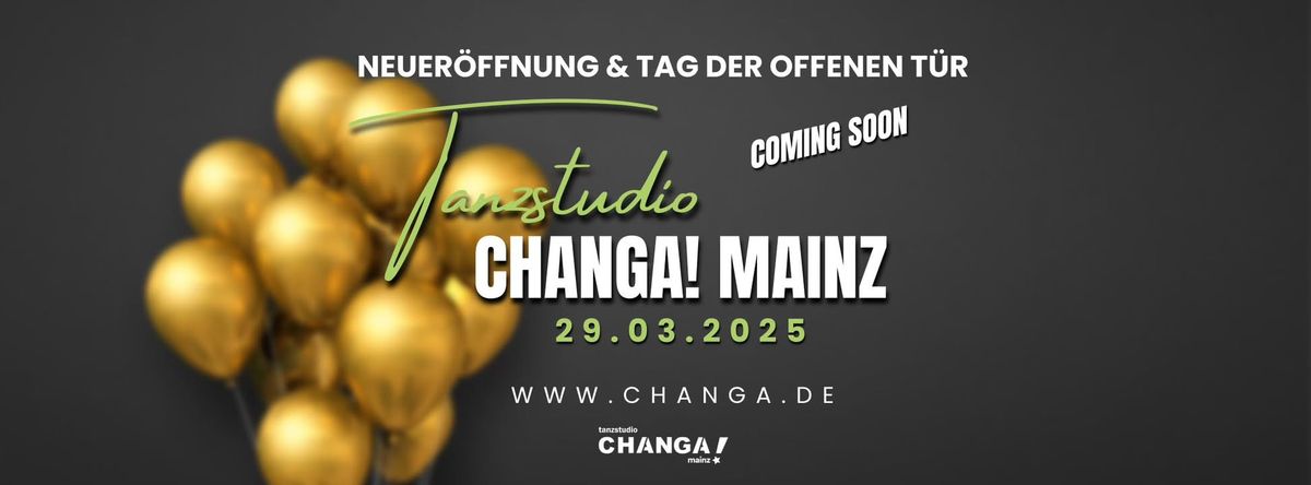 Tanzstudio CHANGA! - Mainz - Neuer\u00f6ffnung & Tag der offenen T\u00fcr