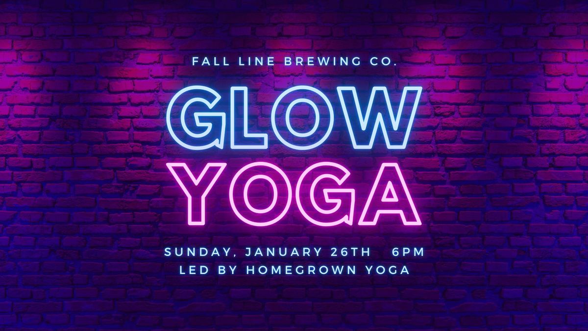 Glow Yoga at Fall Line