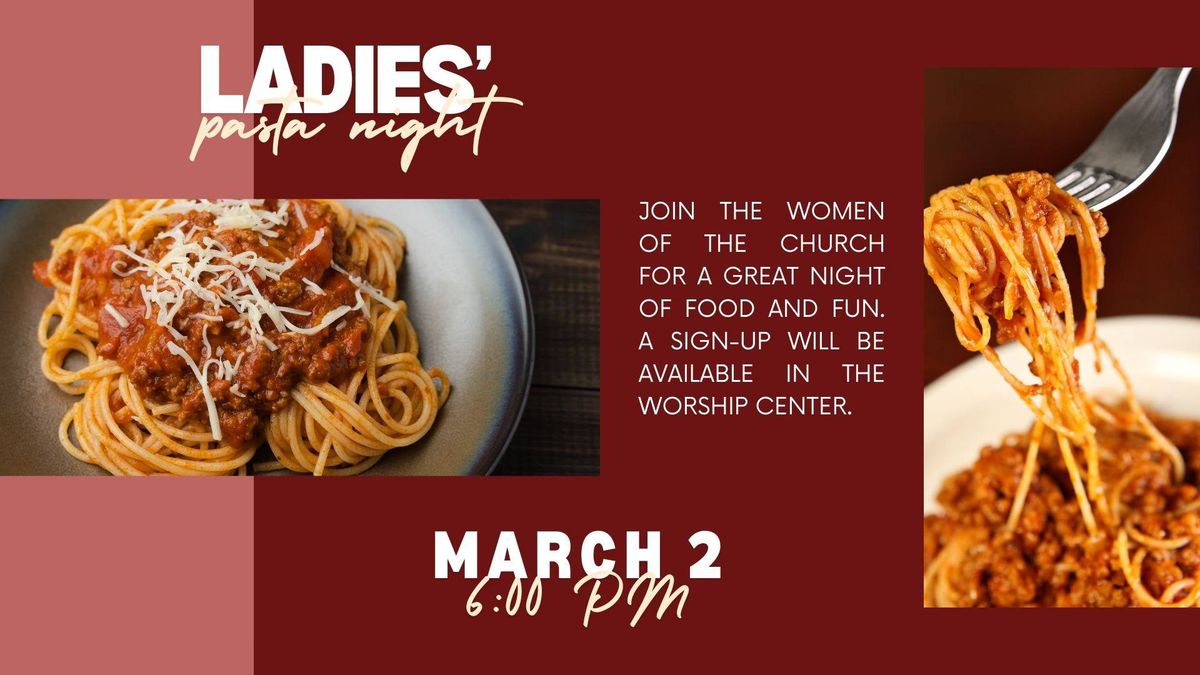 LADIES PASTA NIGHT