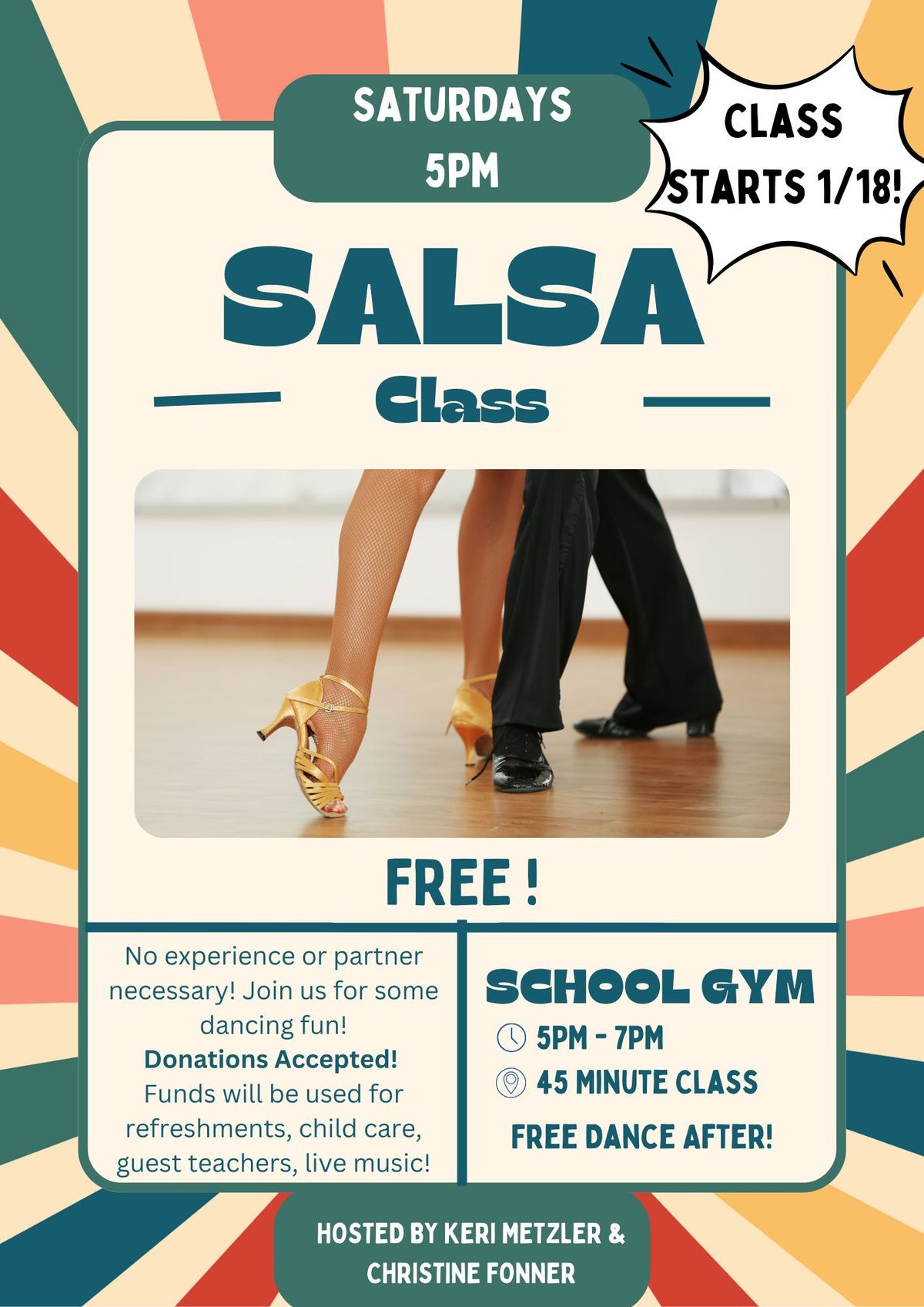 FREE Silverton Salsa Class!