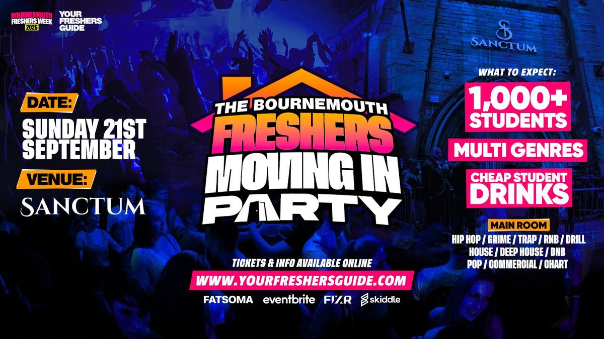 The Bournemouth Freshers Moving In Party | Bournemouth Freshers 2025