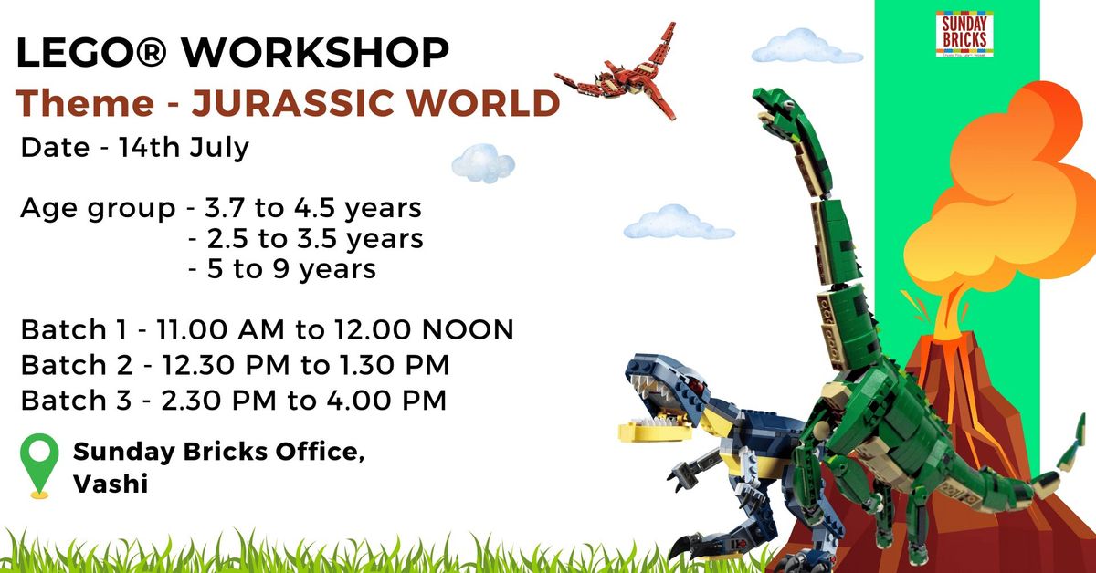 LEGO Jurassic World Workshop - Vashi