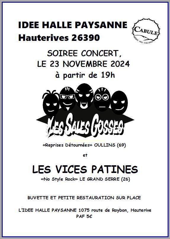 Concert de L'IDEE HALL PAYSANNE 