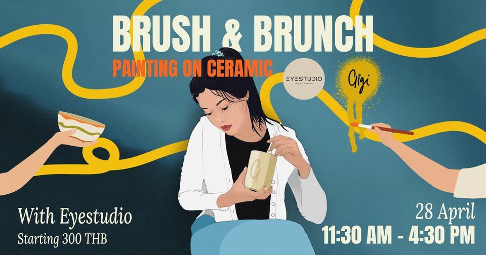 Brush & Brunch: Ceramic Painting with Eyestudio at Gigi - Dining Hall & Bar