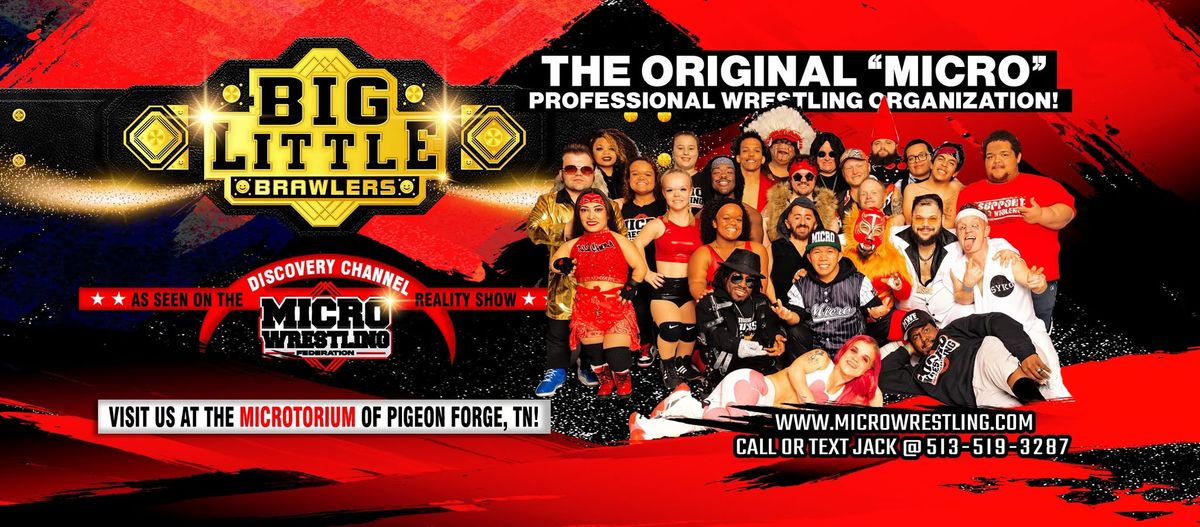 Micro Wrestling Federation Returns to St Petersburg, FL - Micro Too!