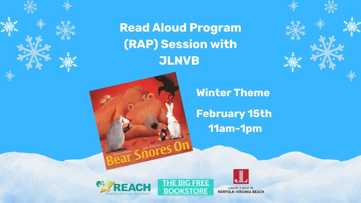 Read Aloud Program (RAP) Sessions with JLNVB