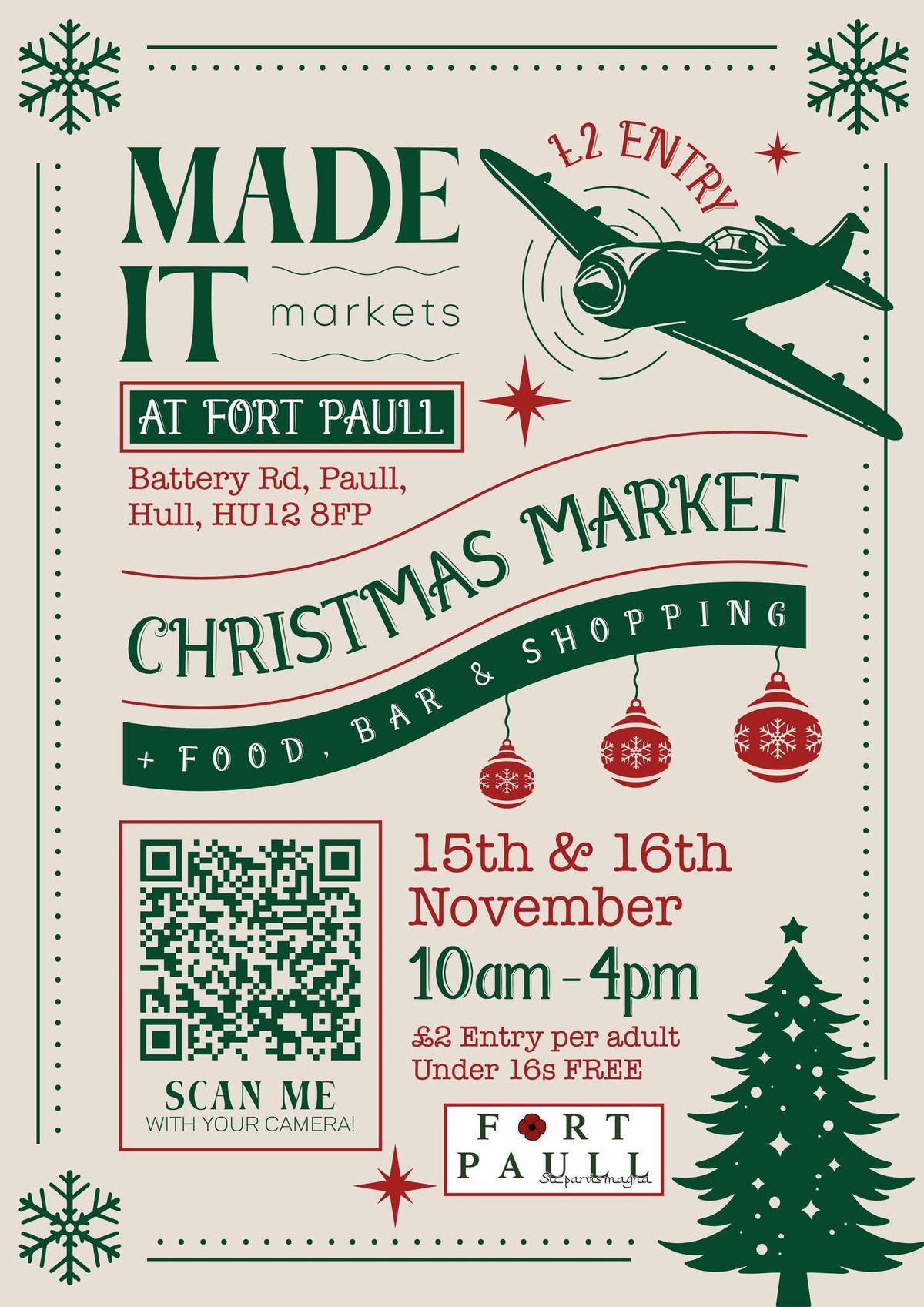 Fort Paull Christmas Market