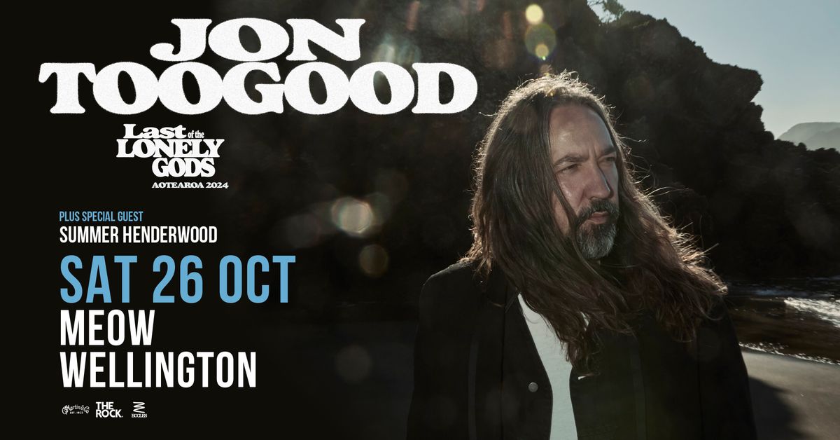 Last of the Lonely Gods Tour - Wellington