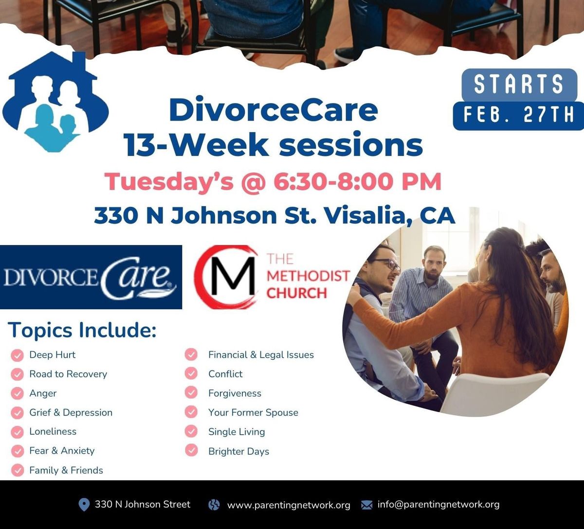 DivorceCare Open Registration (Childcare available)