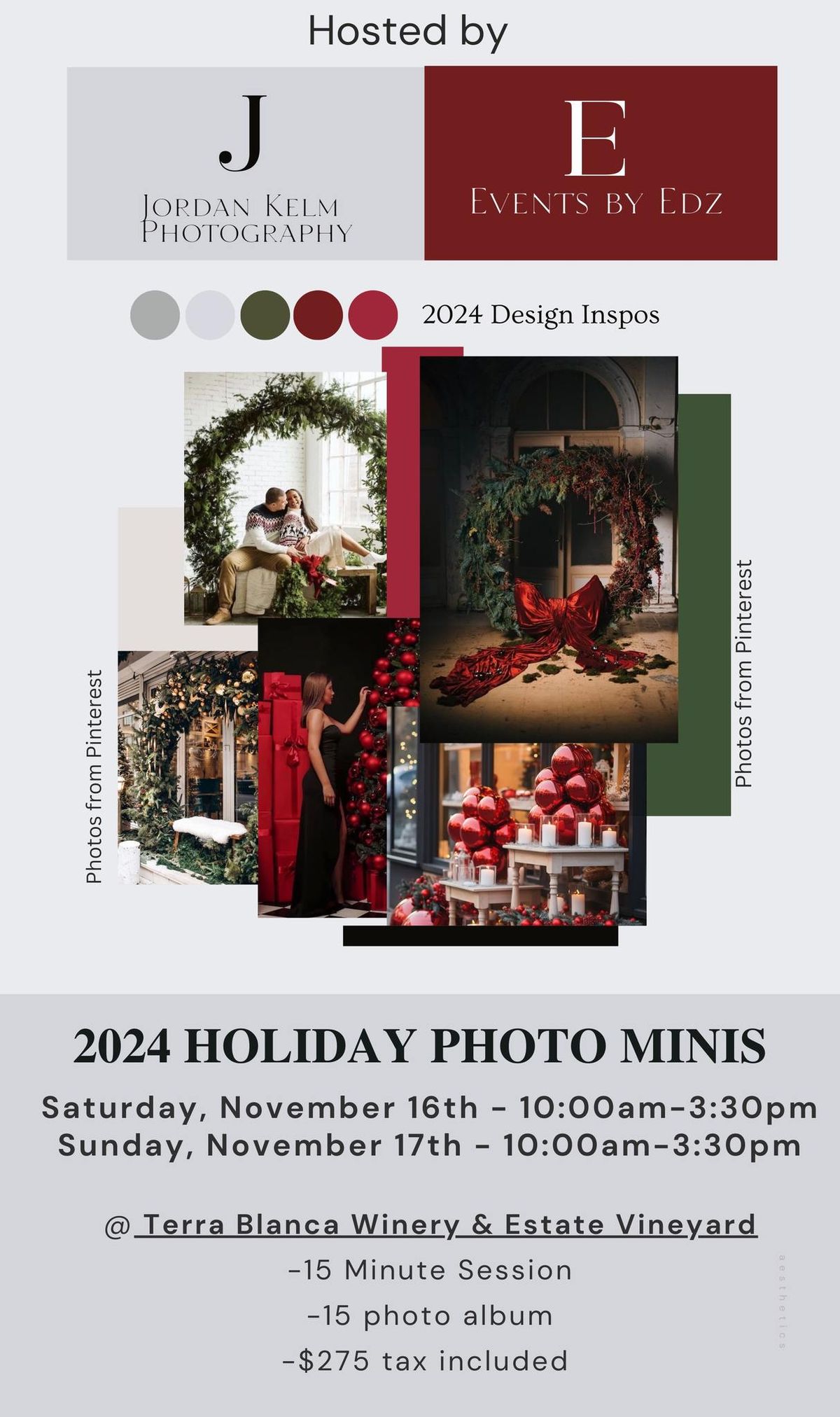 Annual Holiday Photo minis