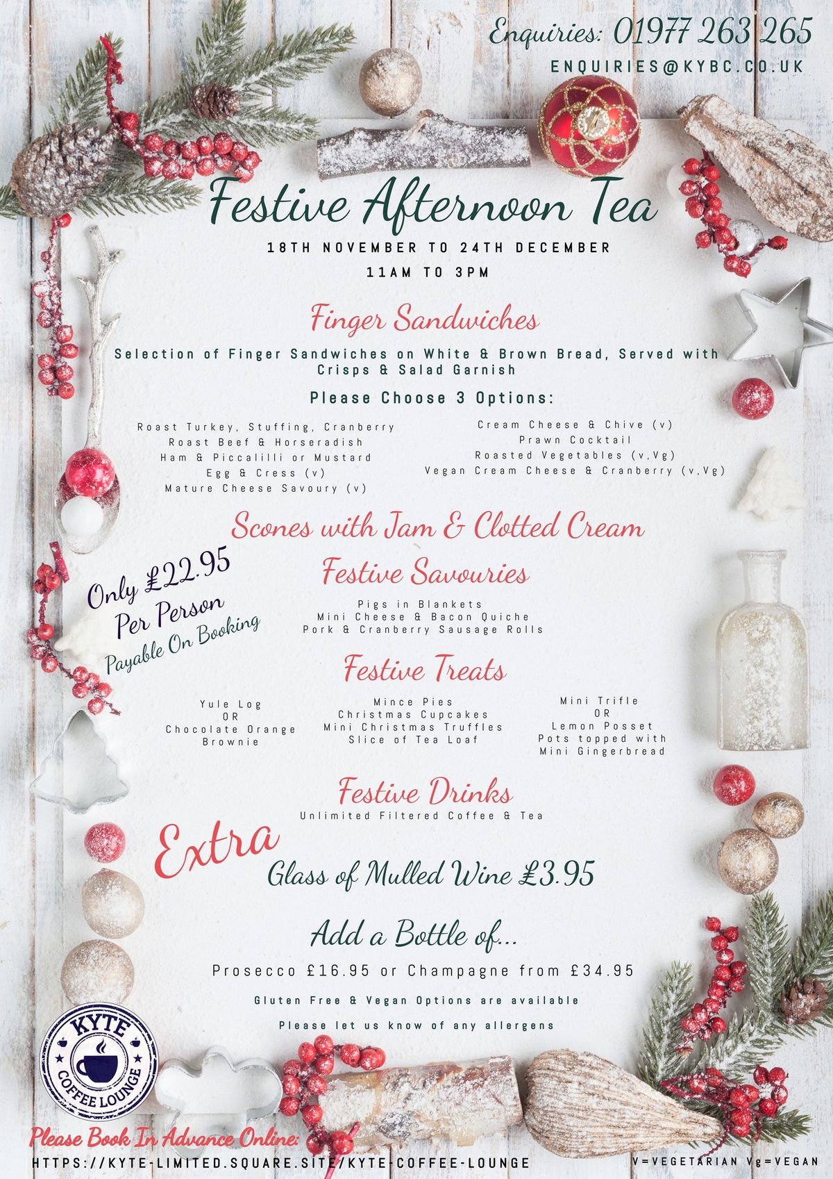 Festive Afternoon Tea 