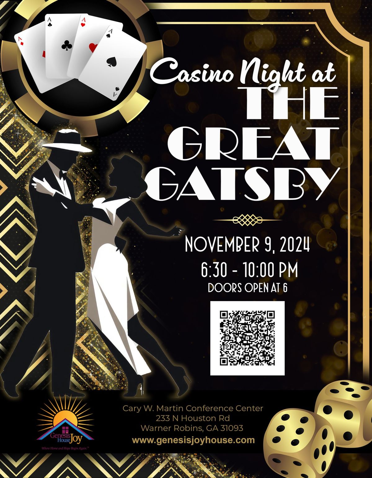 Casino Night at the Great Gatsby