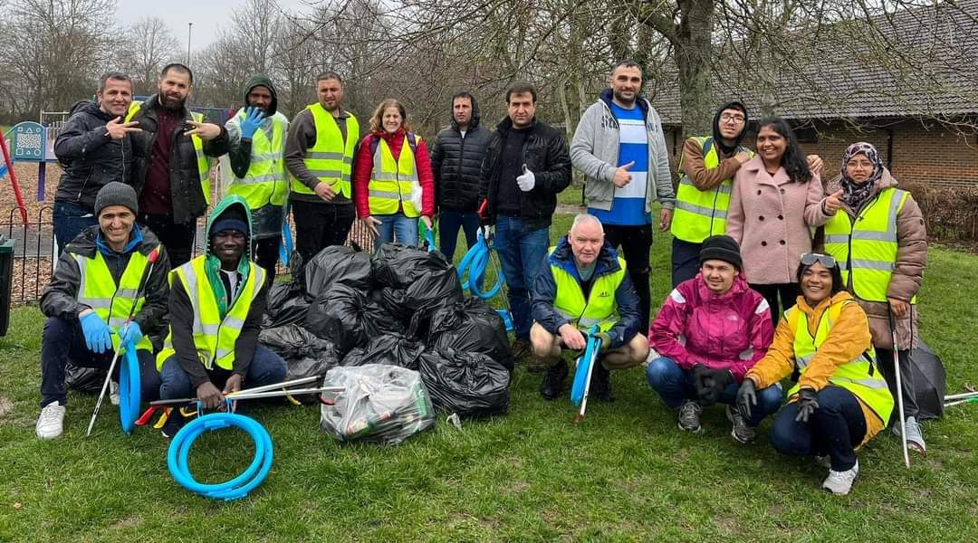 April Litter Pick - Frank Hutchins