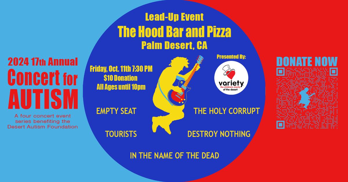 17th Annual Concert for Autism Lead-Up Event at The Hood presented by Variety Children's Charities