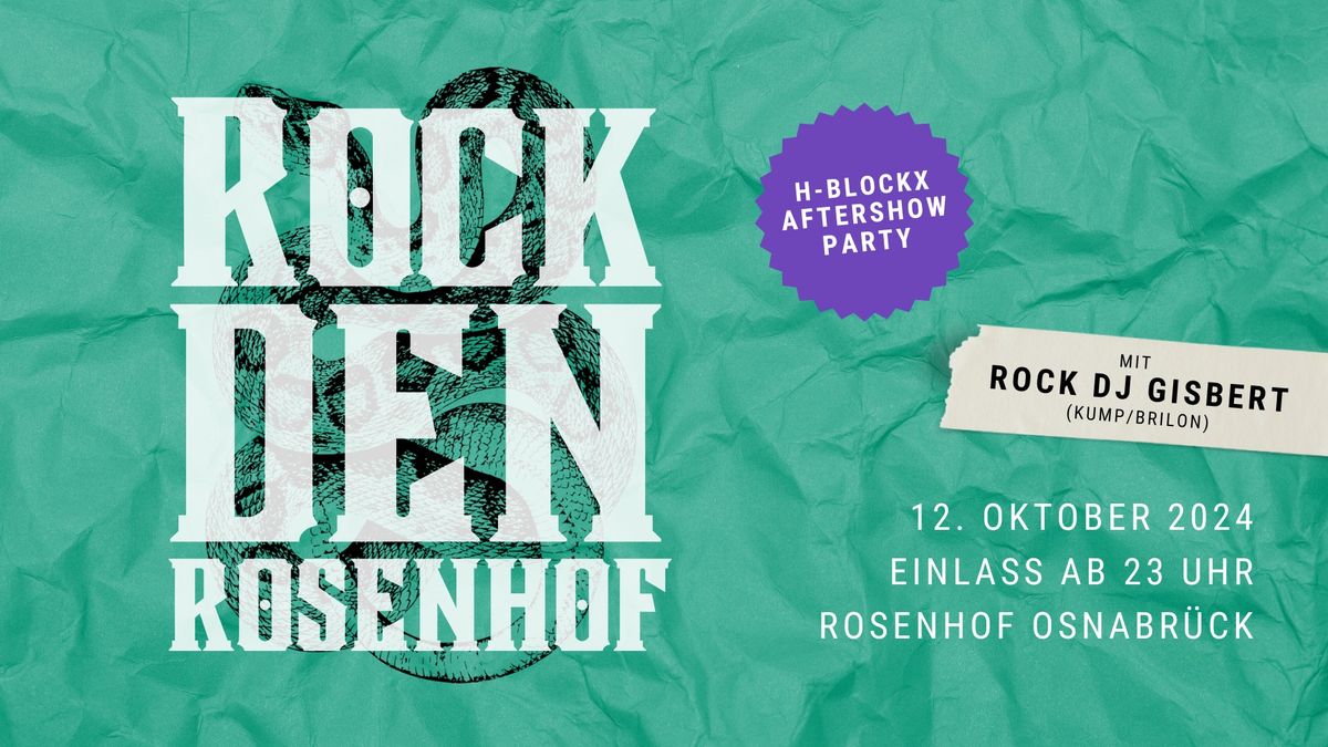 Rock den Rosenhof \u2022 12.10.2024 \u2022 Rosenhof Osnabr\u00fcck