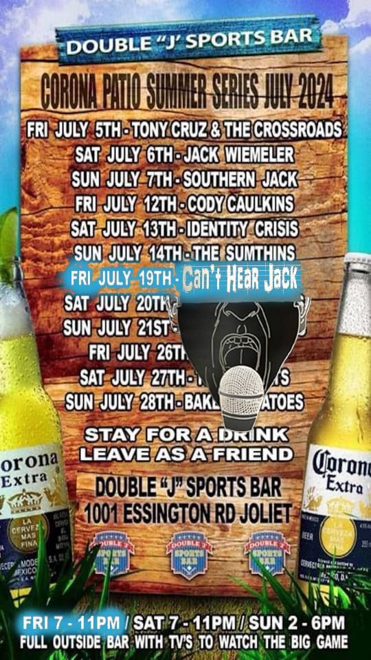 Corona Patio Summer Series featuring Can't Hear Jack Band 