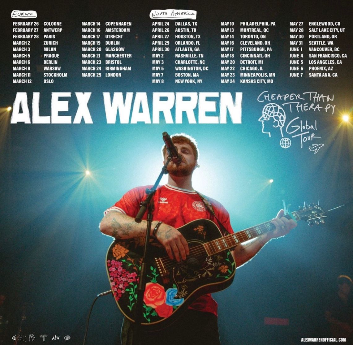 Alex Warren Oslo Tickets