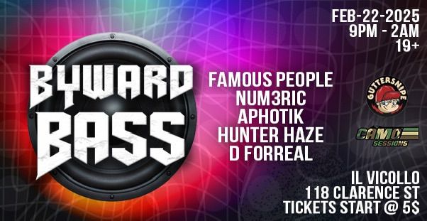 Guttersnipe Present : Byward Bass