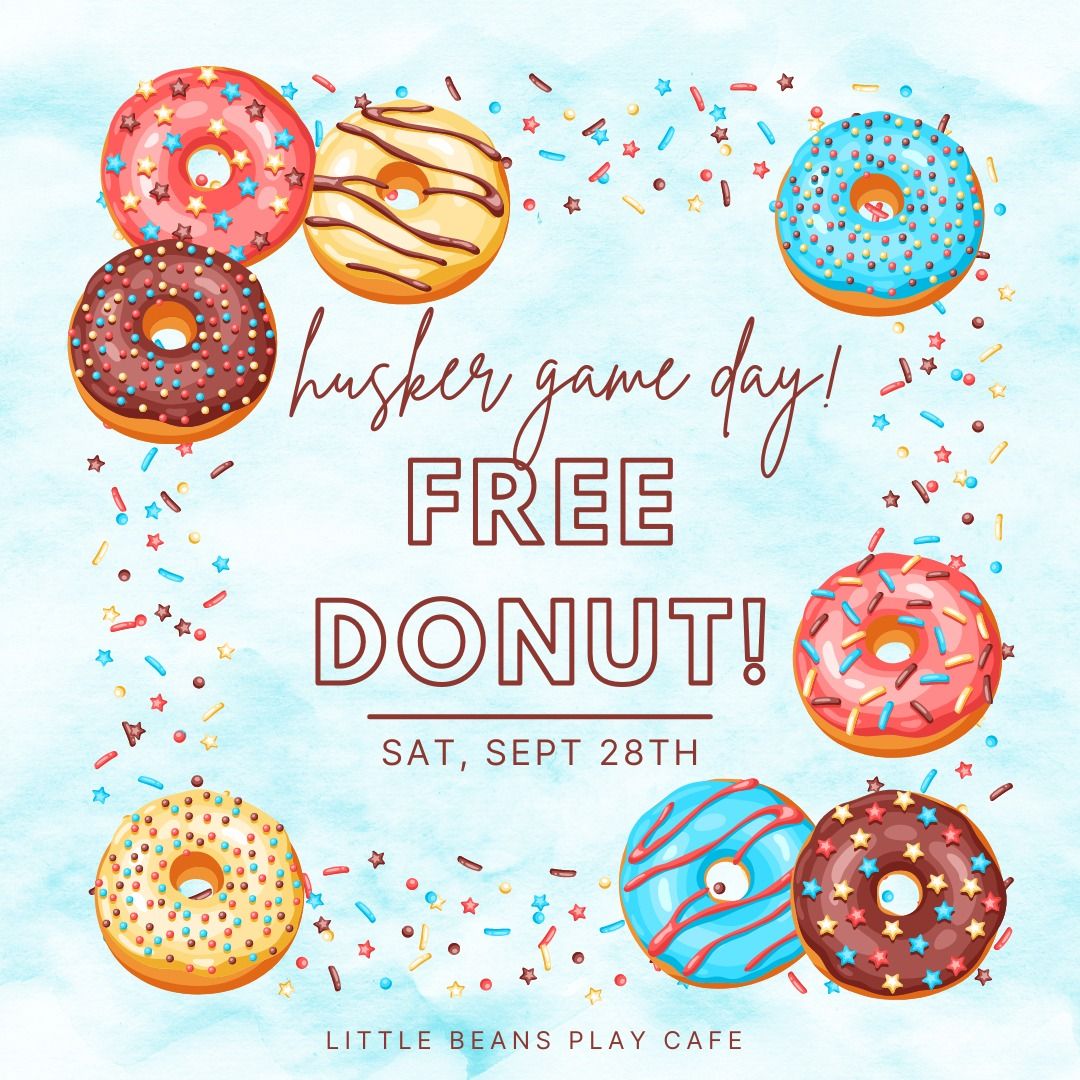 FREE DONUT DAY @ Little Beans!