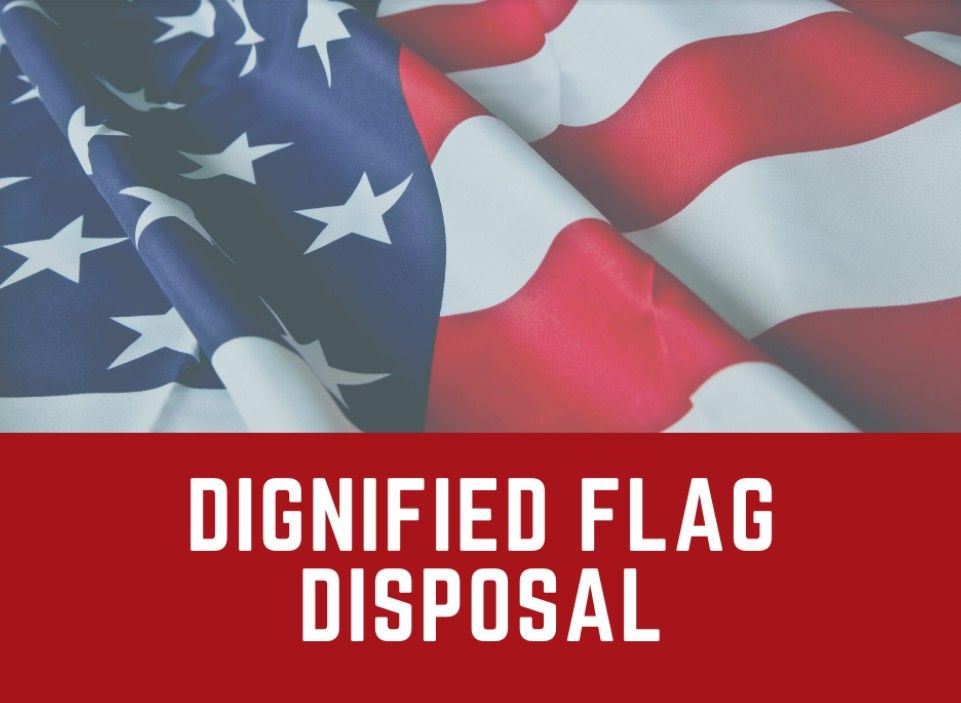 American Legion Auxiliary Unit 272 Montebello ~ Dignified Flag Disposal (Ongoing Project)