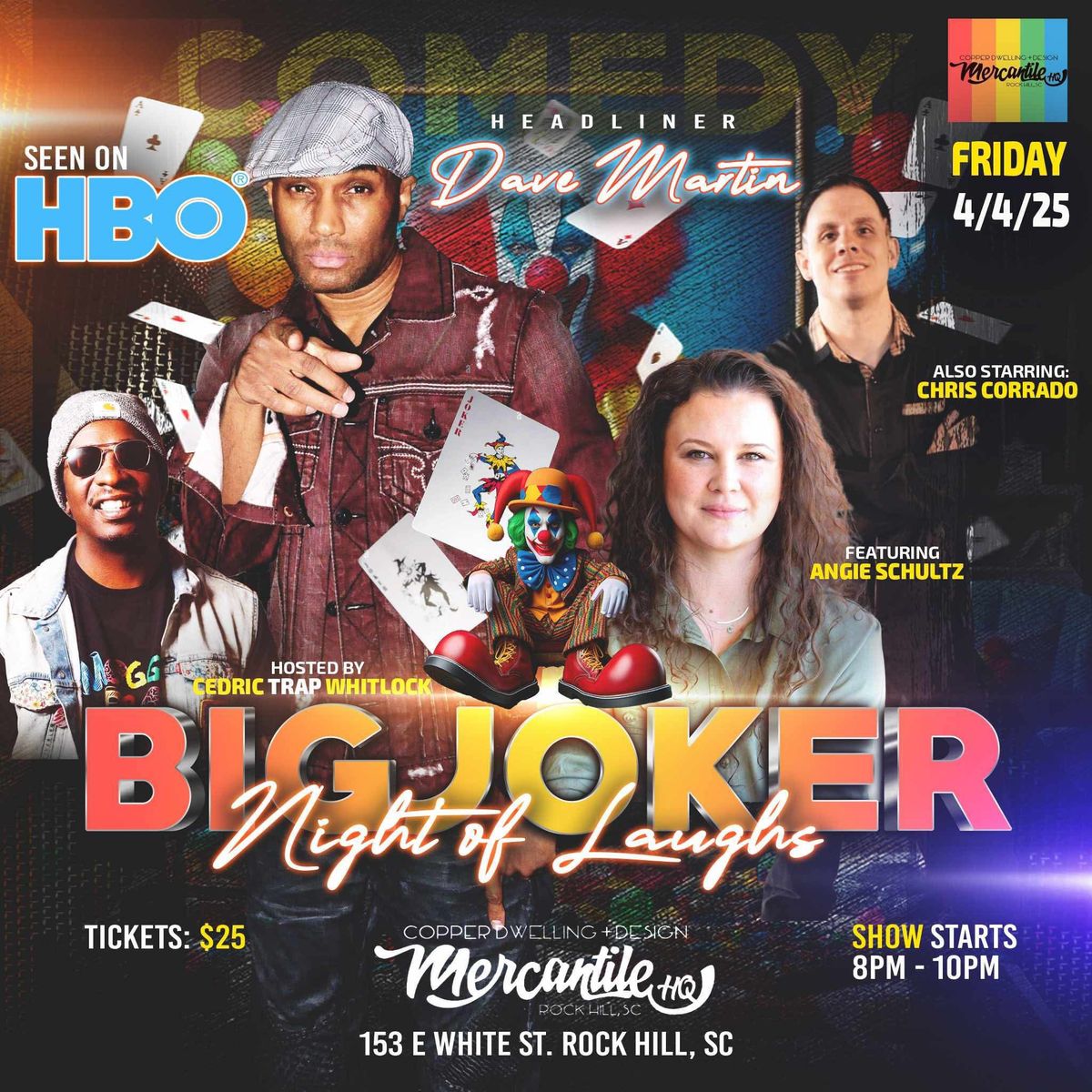 Big Joker \ud83c\udccf night of laughs 