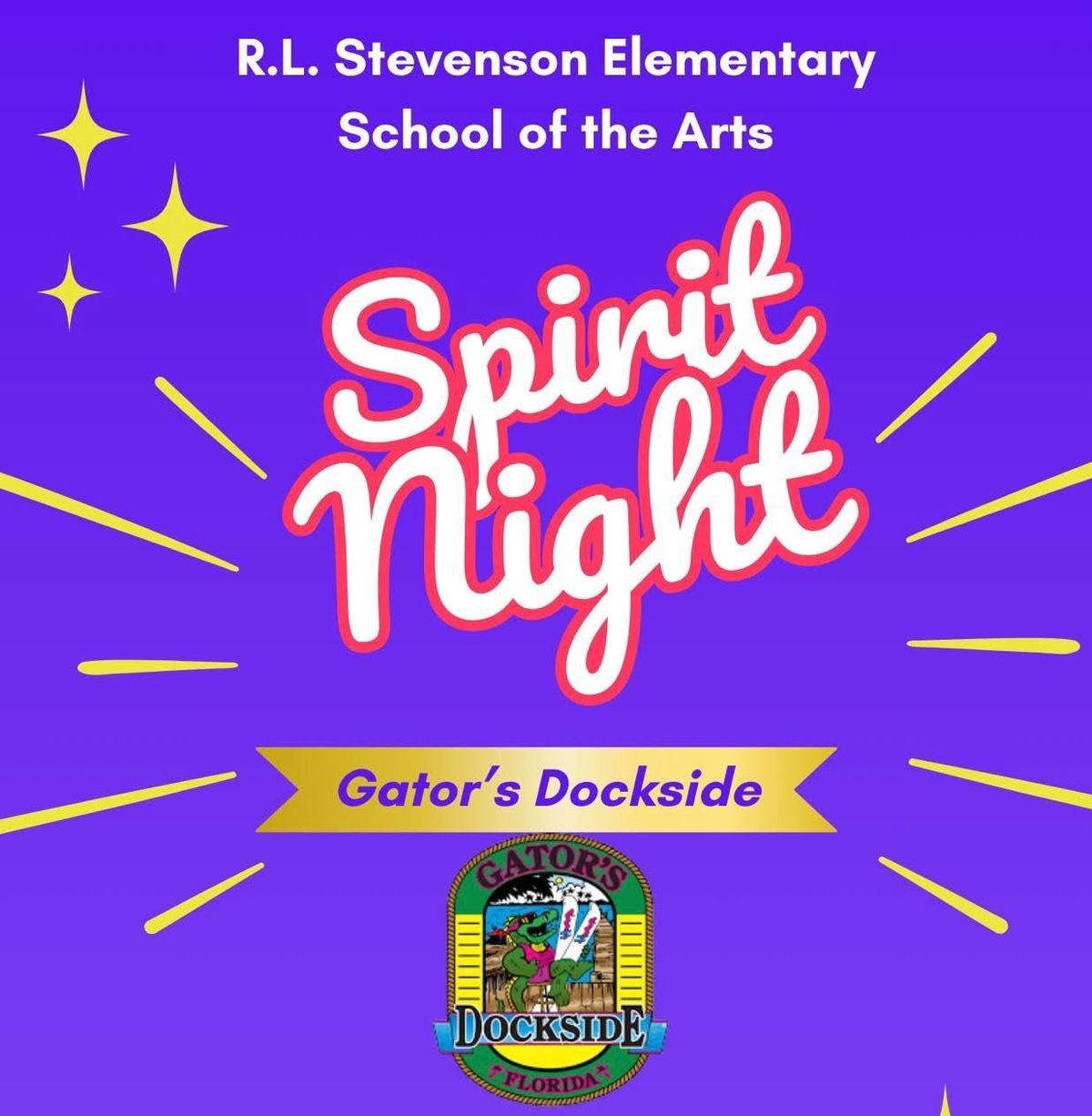 Spirit Night at Gator\u2019s Portside