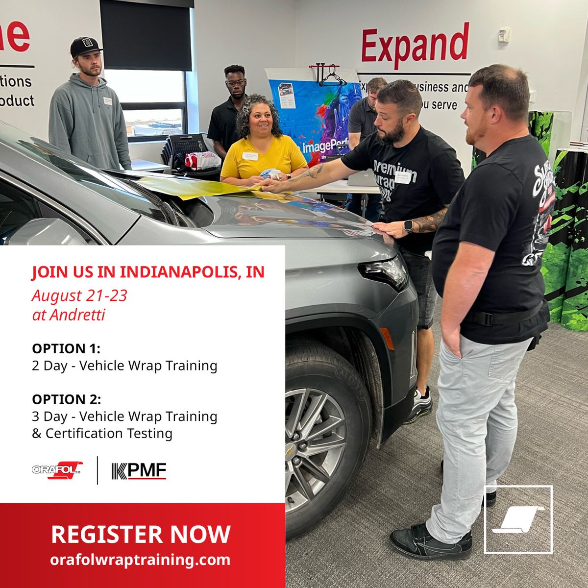 ORAFOL + KPMF Wrap Training & Certification - Indianapolis, IN