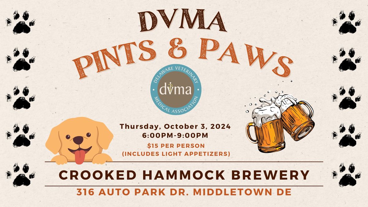 DVMA Pints & Paws