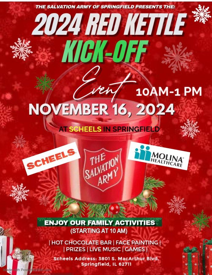 Red Kettle Kick Off Party