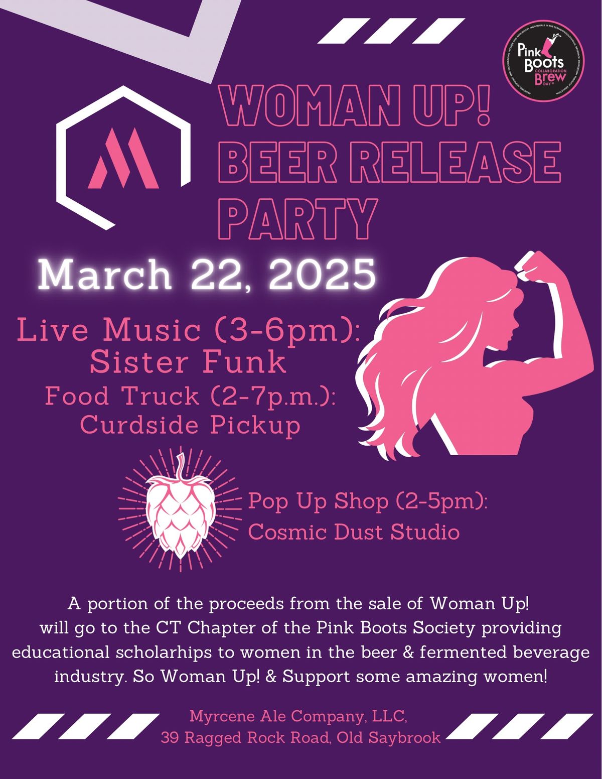 Woman Up! Beer Release Party