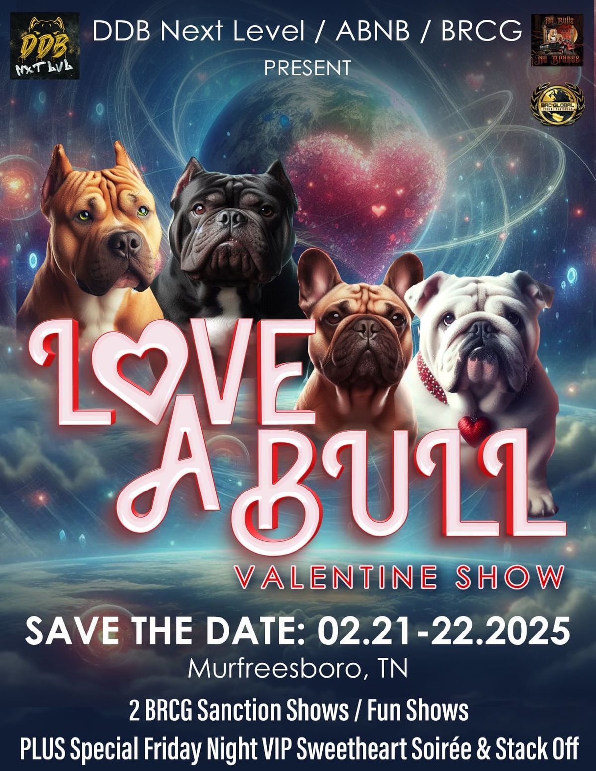 LOVE A BULL Valentine\u2019s Show 