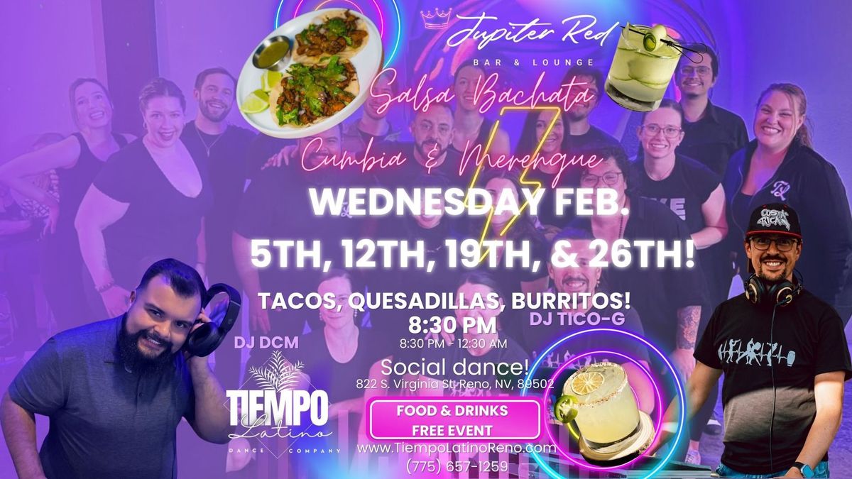 Wednesday Salsa Social & Dinner!