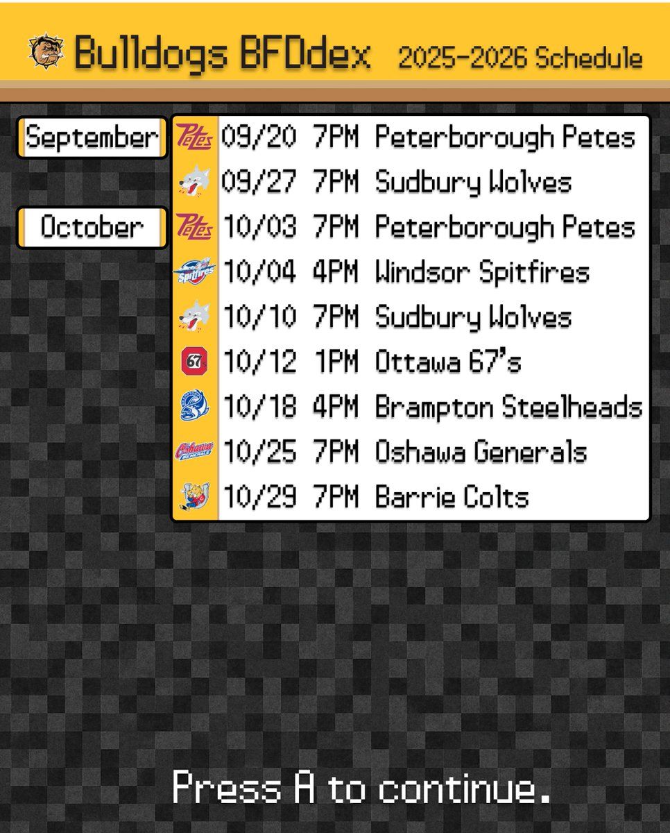 Sudbury Wolves vs. Brantford Bulldogs