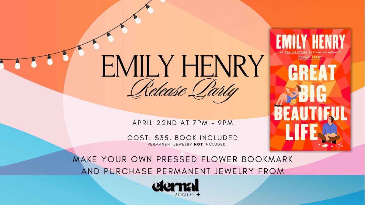 Emily Henry Release Party