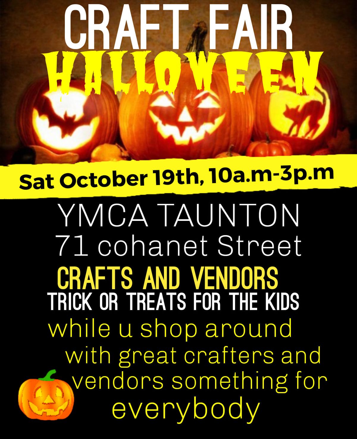 ymca halloween craft fair 