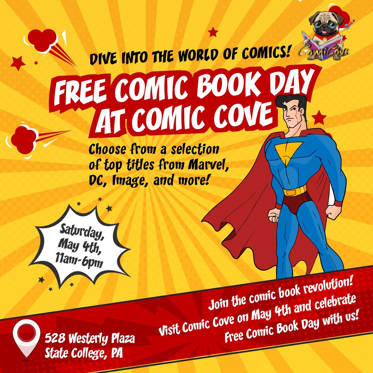 Free Comic Book Day at Comic Cove