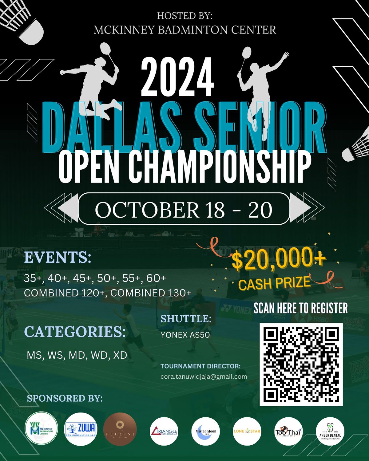 Dallas Senior Open Badminton Championship 