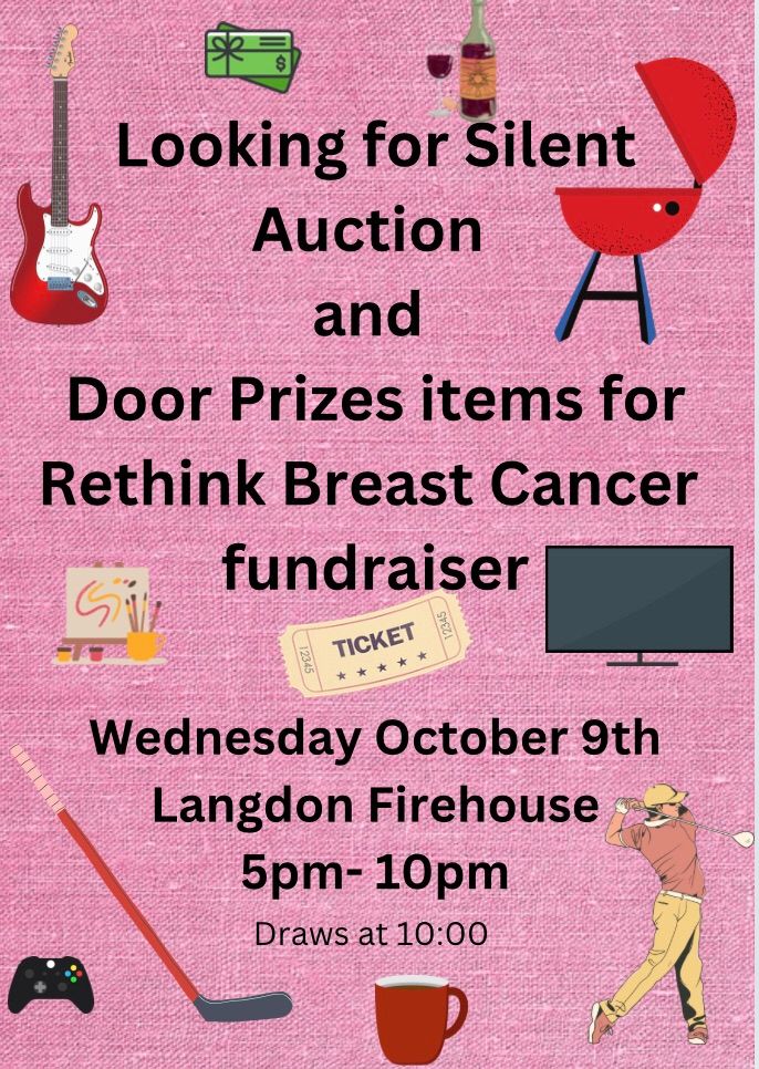 Rethink Breast Cancer Silent Auction 