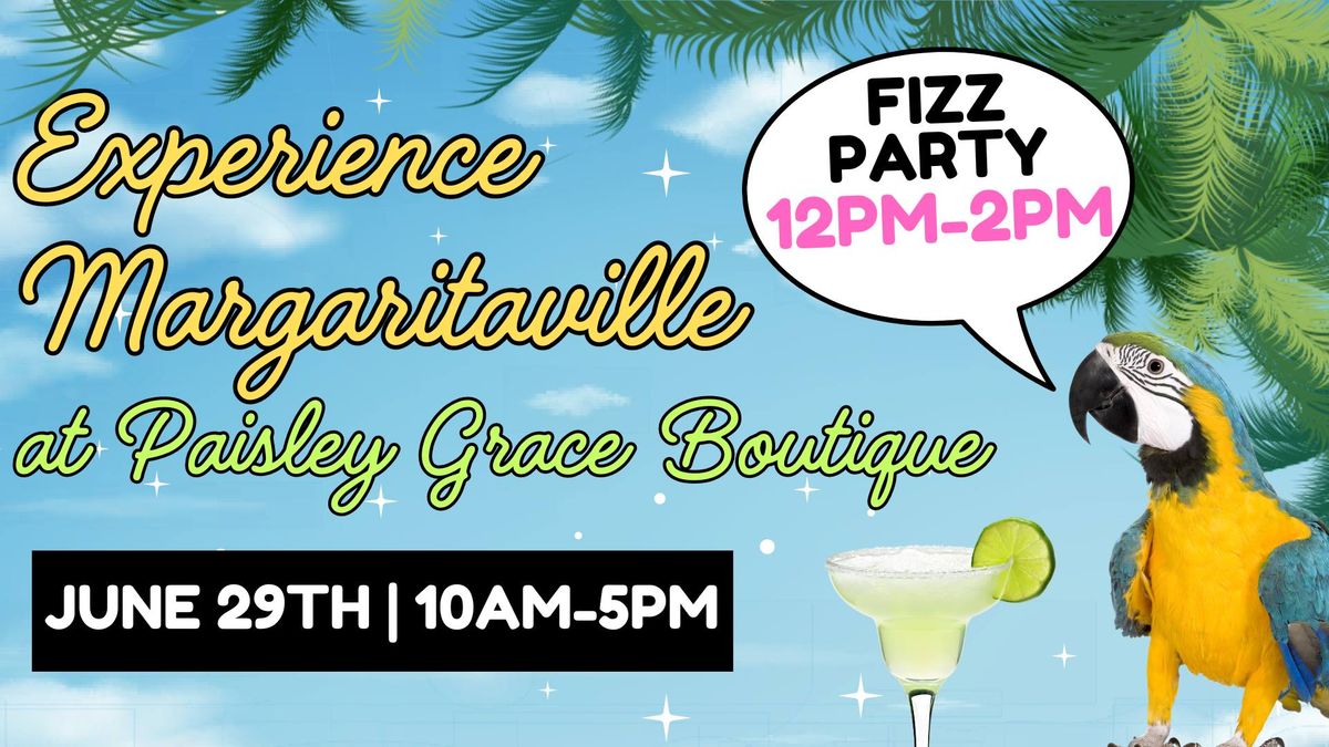 Experience Margaritaville at PGB!??