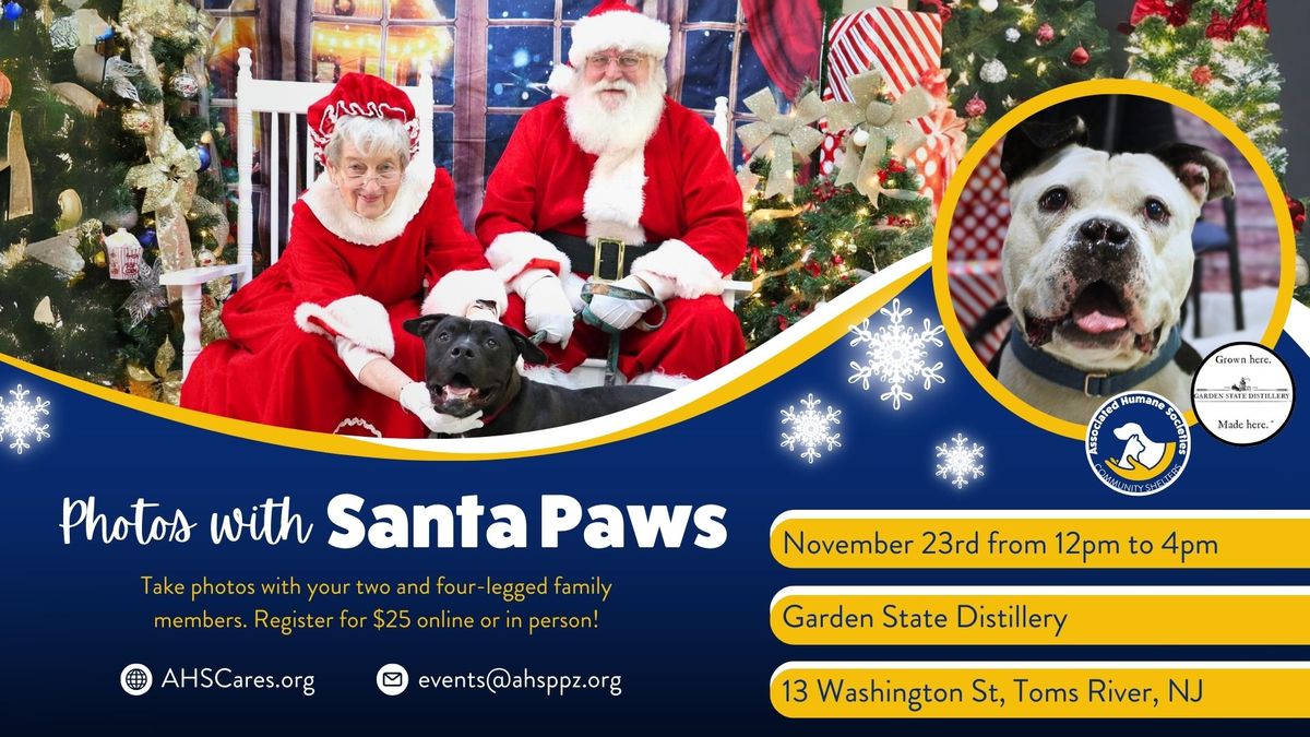 Santa Paws at Garden State Distillery