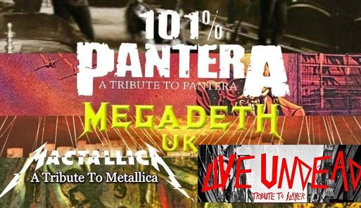 Pantera \/ Megadeth \/ Metallica \/ Slayer Tribute Show at The Underworld Camden