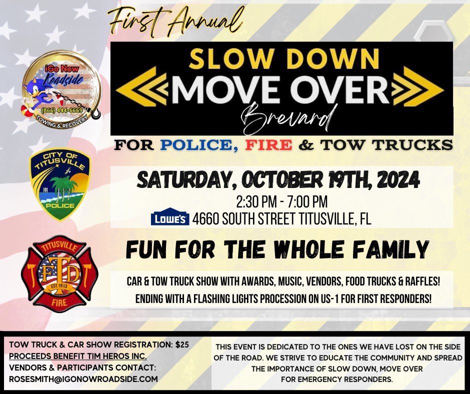 First Annual Slow Down Move Over Brevard