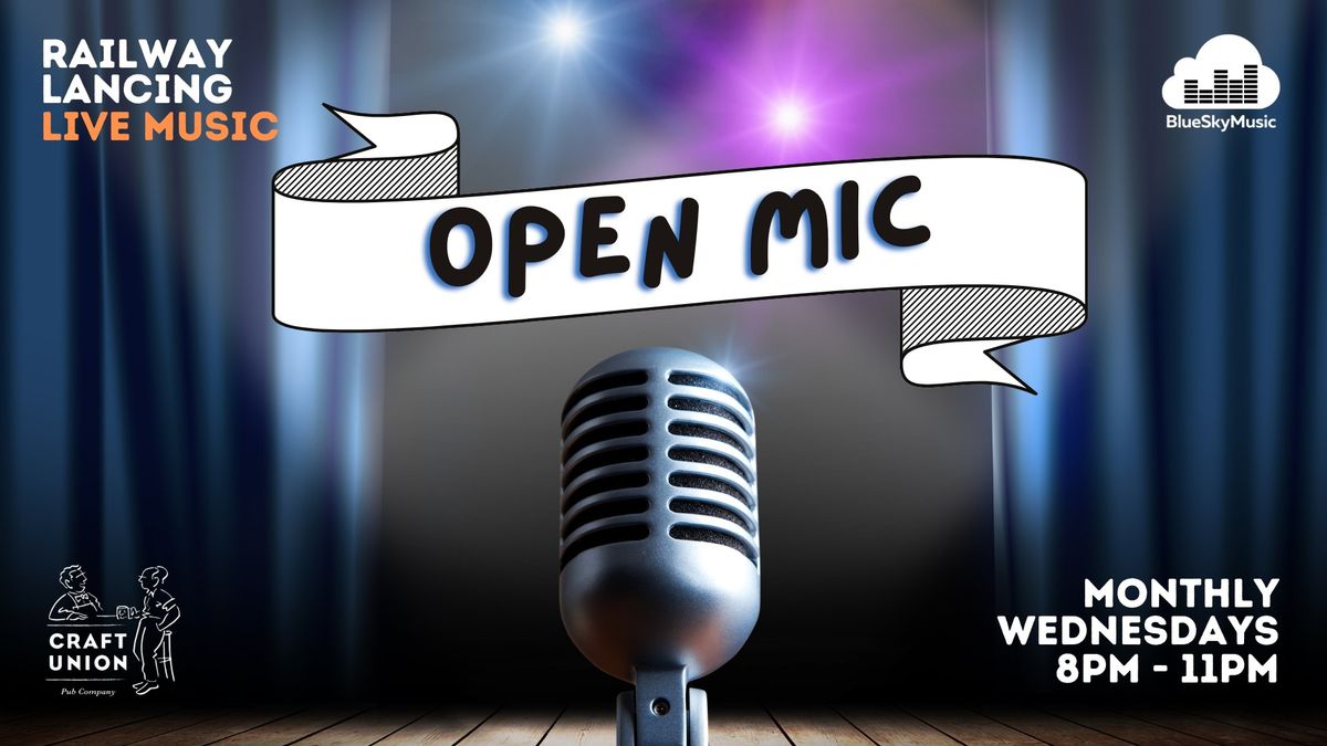 Open mic at Railway Lancing